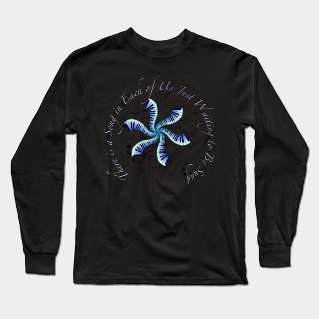 Song Inside Us All Long Sleeve T-Shirt by TonyaRoach143